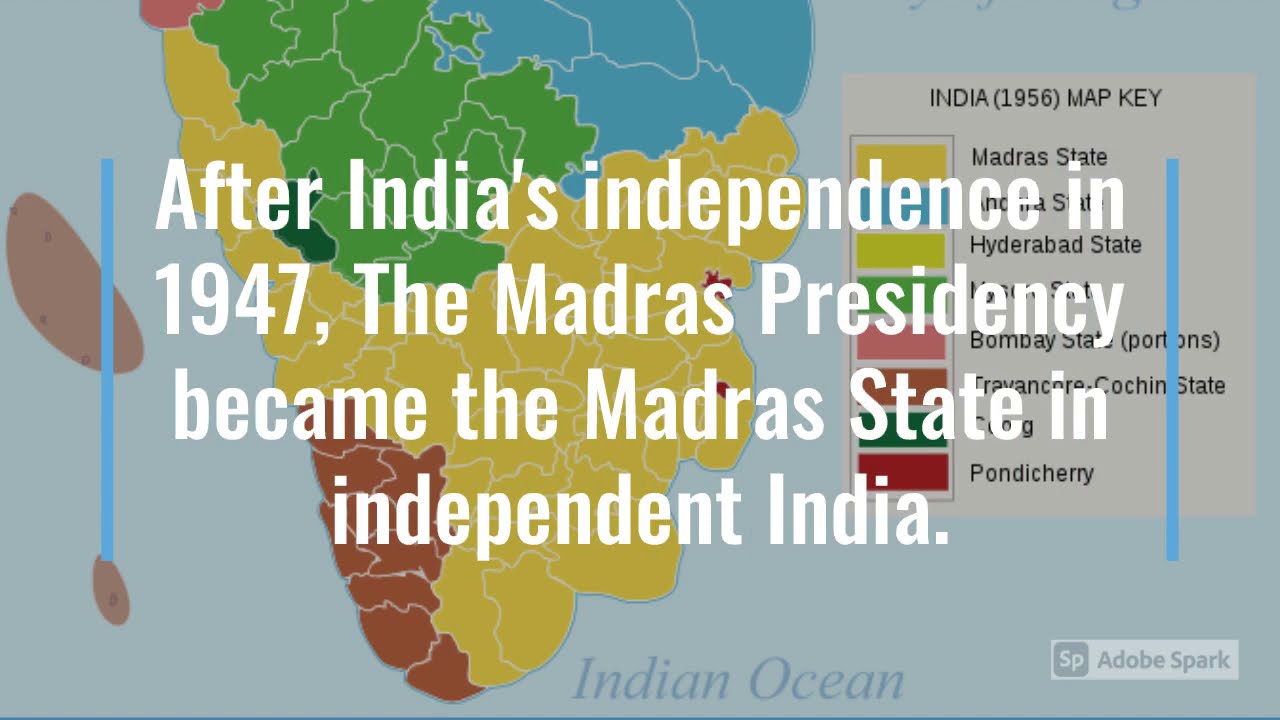 9) History of Tamil Nadu (Tamilakam) — British Empire (1858 AD to 1947 AD)